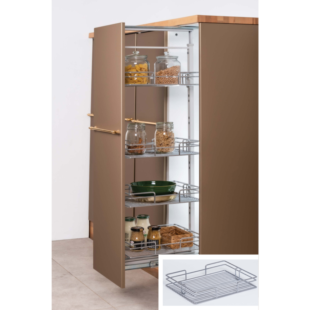 Τροφοθήκη Τηλεσκοπικό Μ 2020 για κουτί 40 cm με 4 καλάθια και ύψος 125-140 cm