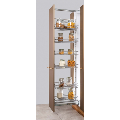 Τροφοθήκη Τηλεσκοπικό Μ 2042 για κουτί 30 cm με 6 καλάθια και ύψος 185-200 cm