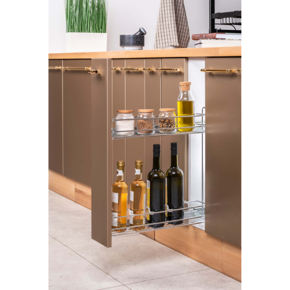 Μπουκαλοθήκη M 3161-1 Κουζίνας χωρίς οδηγό για κουτί 25 cm