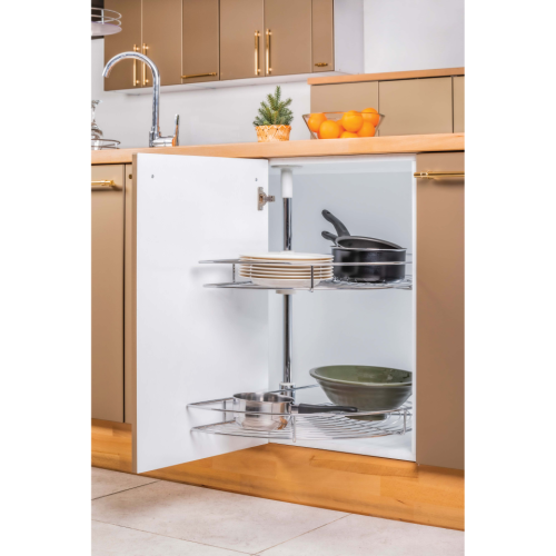 Περιστρεφόμενο Μ 4000 Καλάθι 1/2 με Κολώνα Φ 74 cm για κουτί 45 cm και ύψος 68 cm