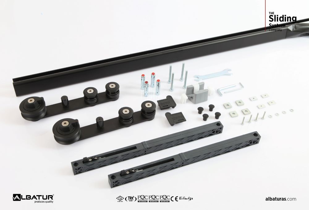 BarnDoor 8820   80 Kg - Μηχανισμός Συρόμενης Πόρτας Φρένο Διπλής Κατεύθυνσης