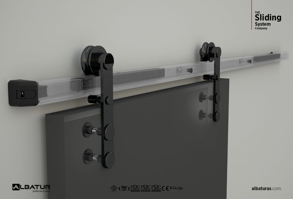 BarnDoor 8820   80 Kg - Μηχανισμός Συρόμενης Πόρτας Φρένο Διπλής Κατεύθυνσης