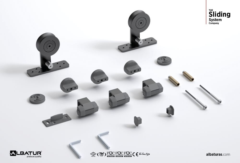 BarnDoor 8810 80 Kg - Μηχανισμός Συρόμενης Πόρτας