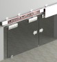 Door Sync 9960   120 Kg - Μηχανισμός Συνχρονισμού Γυάλινης Πόρτας Φρένο Διπλής Κατεύθυνσης