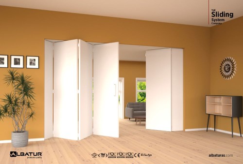 Midfold160   160 Kg - Μηχανισμός Πτυσσόμενης Πόρτας