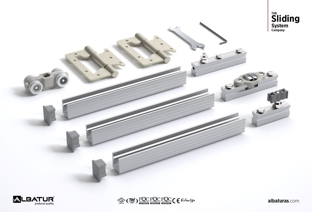 Masterfold60   60 Kg - Μηχανισμός Πτυσσόμενης Πόρτας 