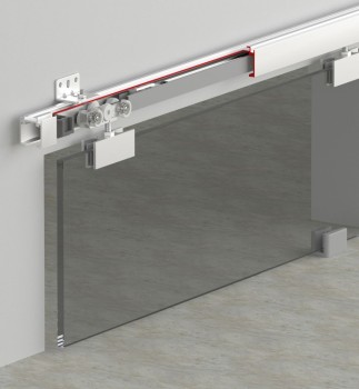 Glass Door 9921  120 Kg - Μηχανισμός Συρόμενης Γυάλινης Πόρτας Φρένο Διπλής Κατεύθυνσης
