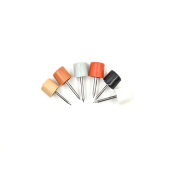 Στοπ ραφιών με καρφί 100 Τεμ. Γκρί