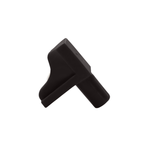 Στοπ ραφιών πλαστικό Φ5 μαύρο