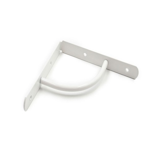 Στήριγμα ραφιών διακοσμητική 150mm λευκό