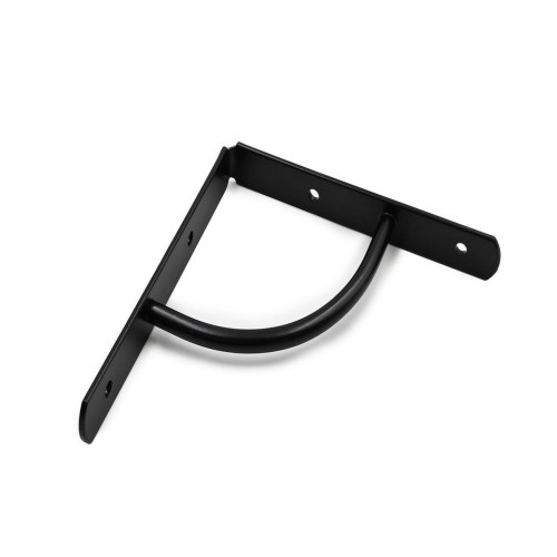 Στήριγμα ραφιών διακοσμητική 150mm μαύρο