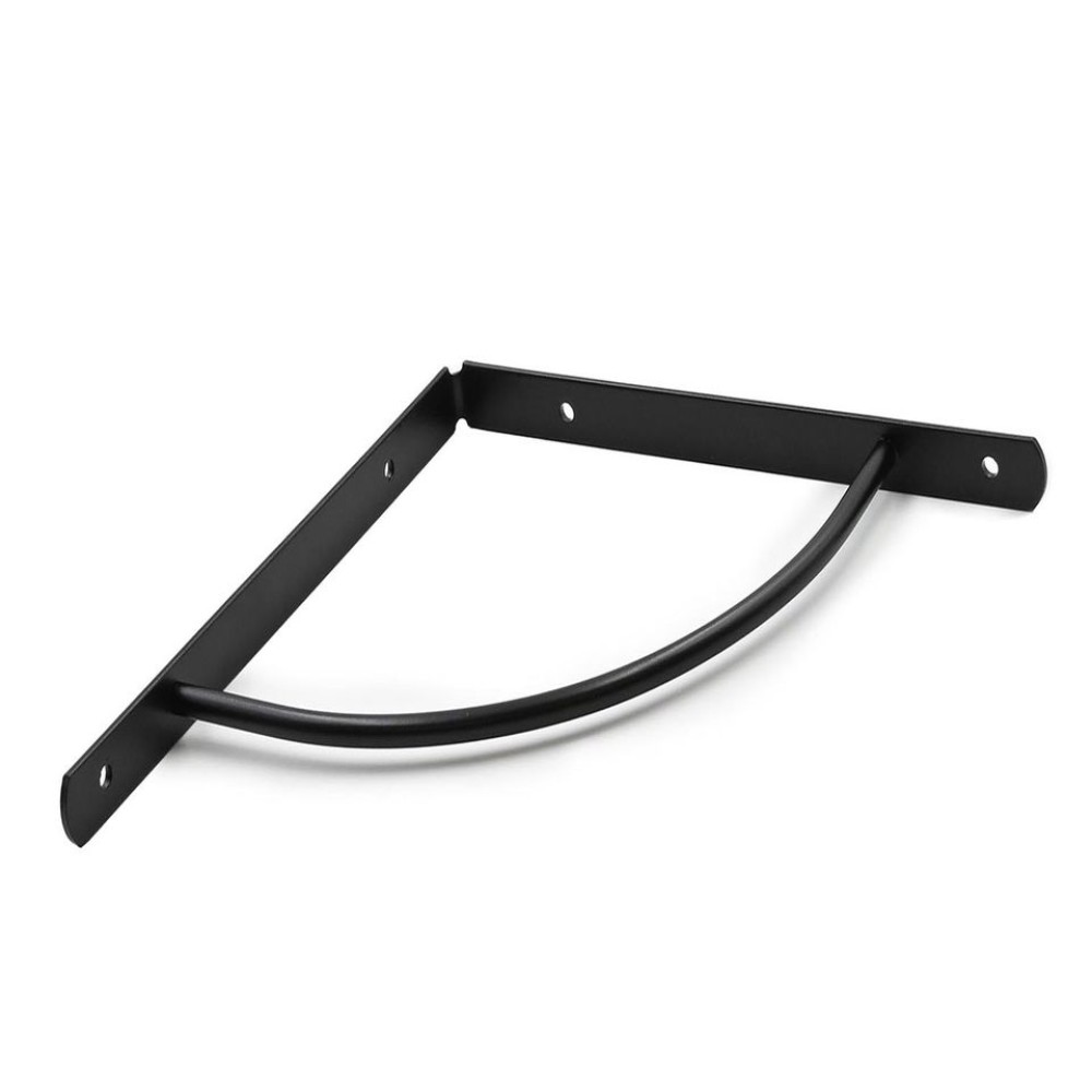 Στήριγμα ραφιών διακοσμητική 240mm μαύρο