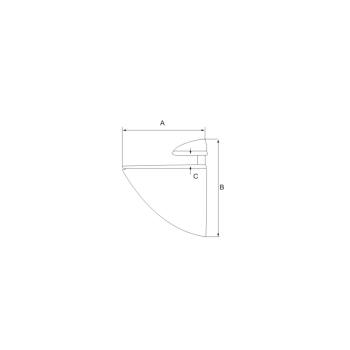 Παπαγαλάκι μικρό  χρώμιο