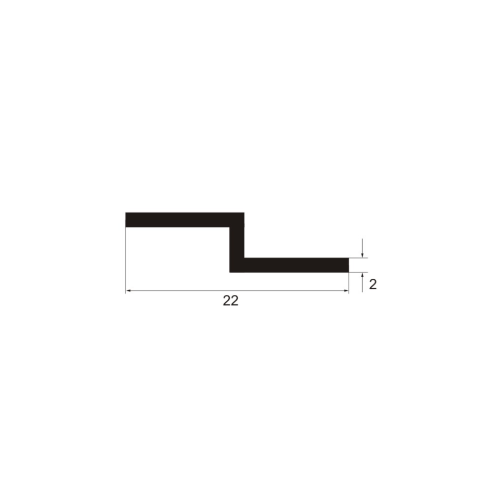 Στήριγμα καθρεφτών PVC διαφανές