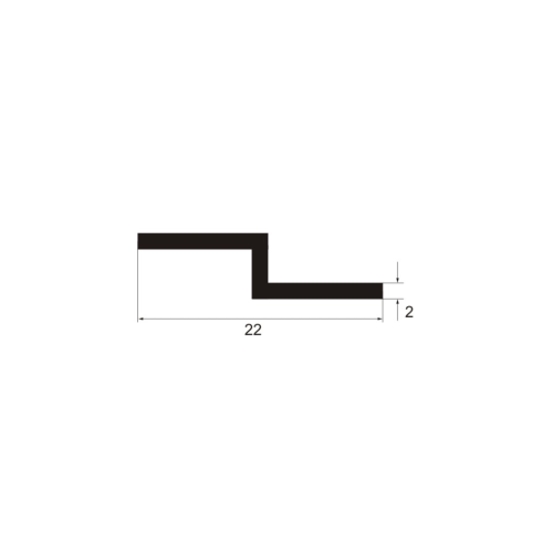 Στήριγμα καθρεφτών PVC διαφανές