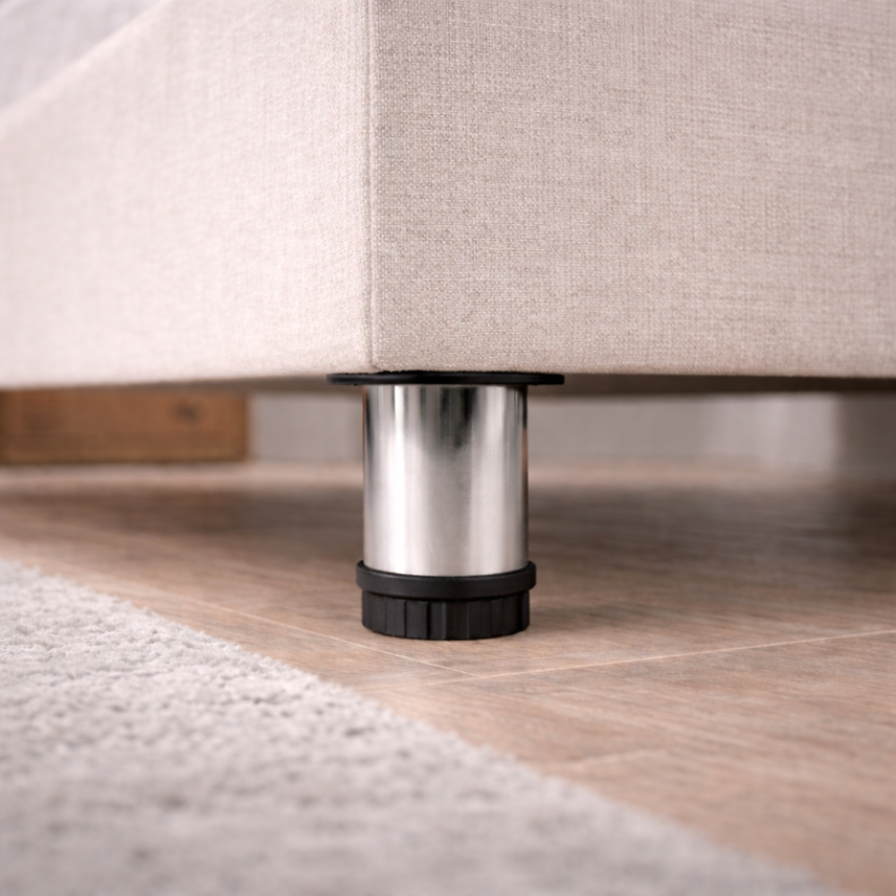 Πόδι επίπλου  Φ42mm, L=50 mm  Χρώμιο