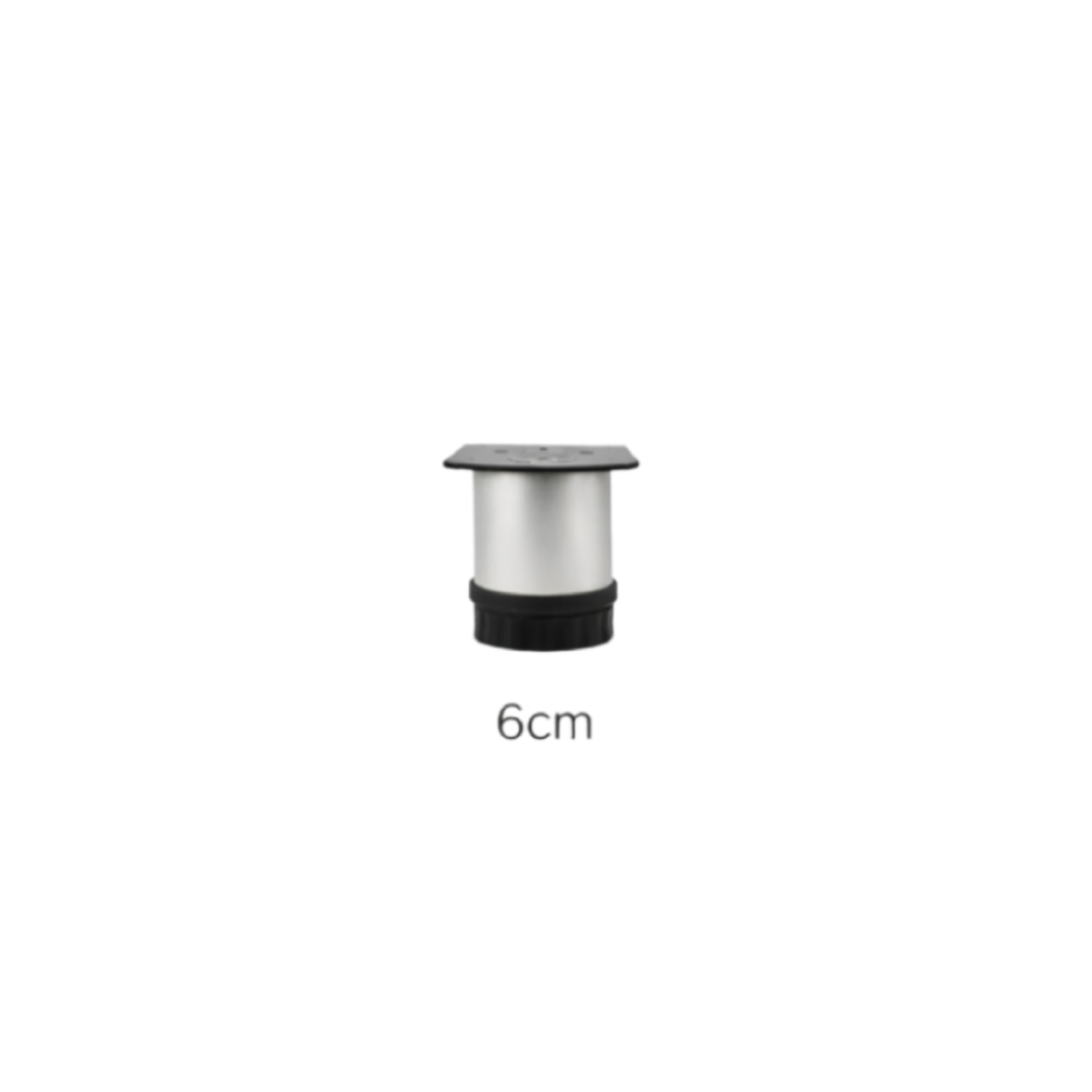 Πόδι επίπλου  Φ42mm, L=50 mm  Ματ Χρώμιο