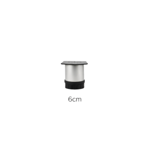 Πόδι επίπλου  Φ42mm, L=50 mm  Ματ Χρώμιο
