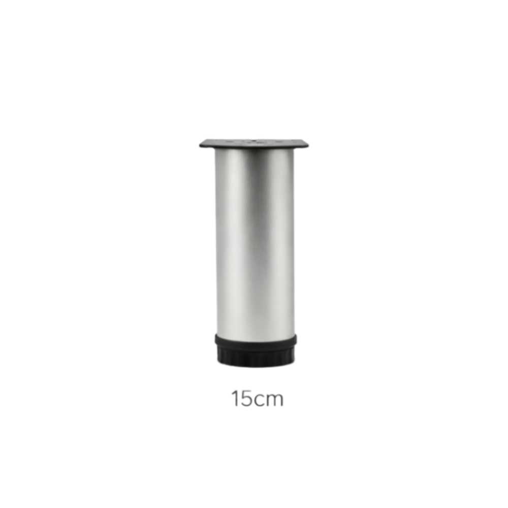 Πόδι επίπλου  Φ42mm, L=150 mm  Ματ Χρώμιο