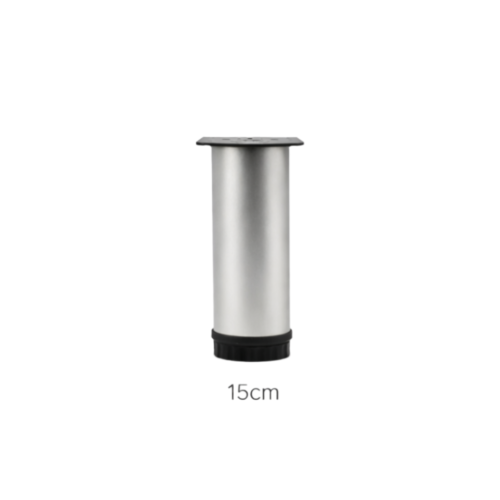 Πόδι επίπλου  Φ42mm, L=150 mm  Ματ Χρώμιο