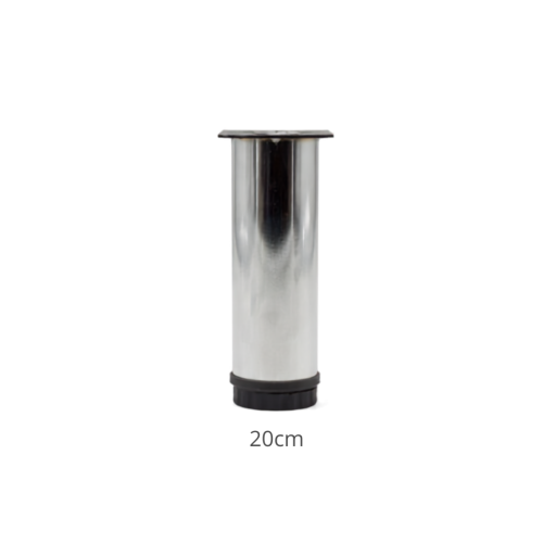 Πόδι επίπλου  Φ42mm, L=200 mm  Χρώμιο