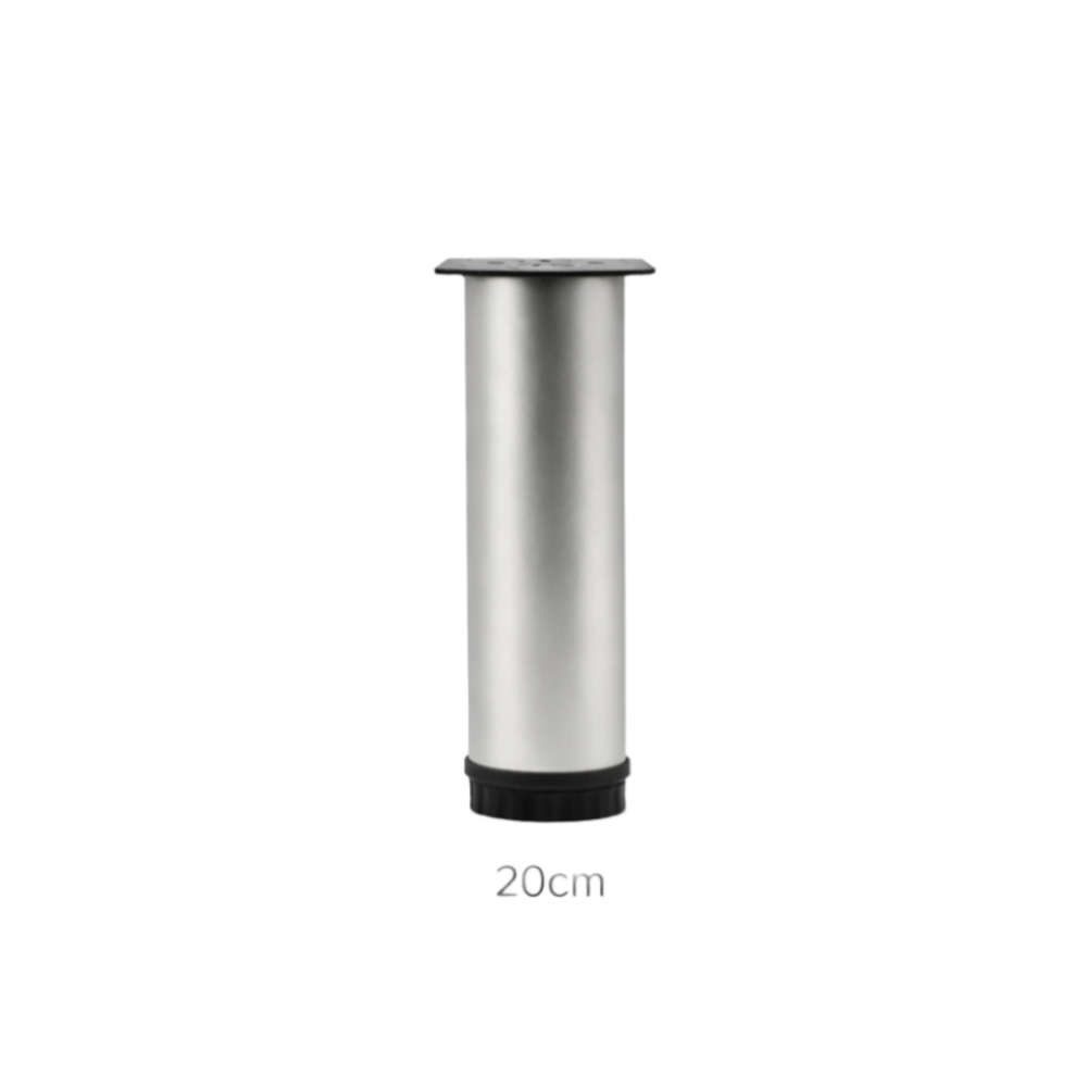 Πόδι επίπλου  Φ42mm, L=200 mm  Ματ Χρώμιο