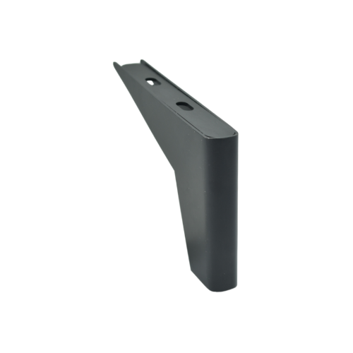 Πόδι επίπλου μεταλλικό μαύρο H=125mm