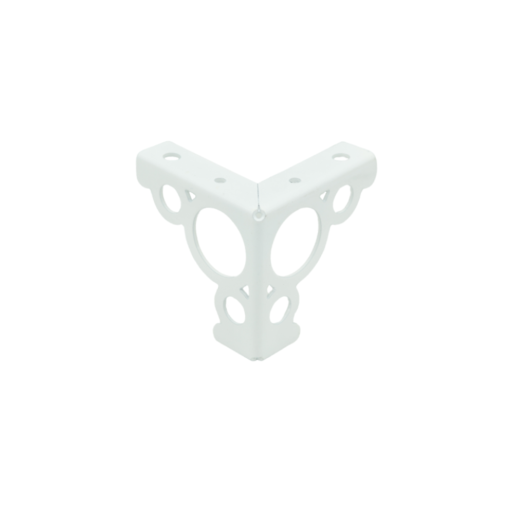 Πόδι επίπλου λευκό H=80mm