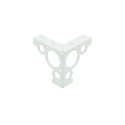 Πόδι επίπλου λευκό H=80mm