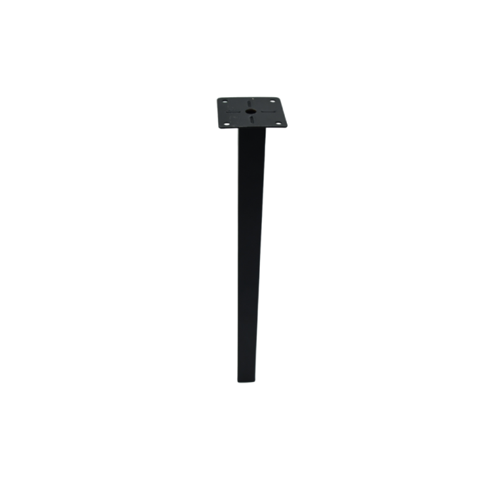 Πόδι σαλονιού μαύρο 25X25mm H=400mm Πόδι σαλονιού μαύρο 25X25mm H=400mm