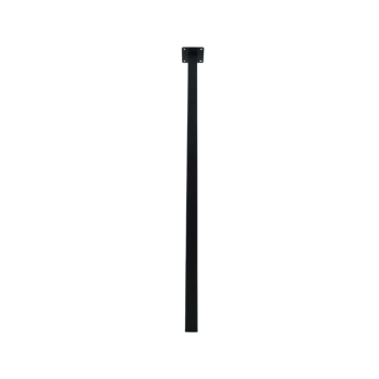 Πόδι τραπεζιού μαύρο 25x25mm H=700mm
