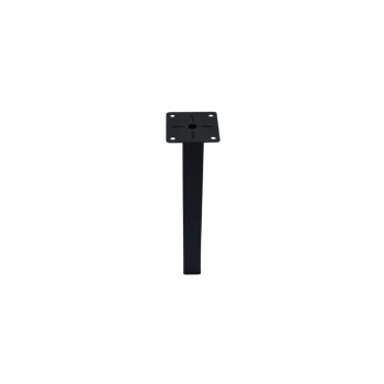Πόδι επίπλου μαύρο  25X25mm H=250 mm