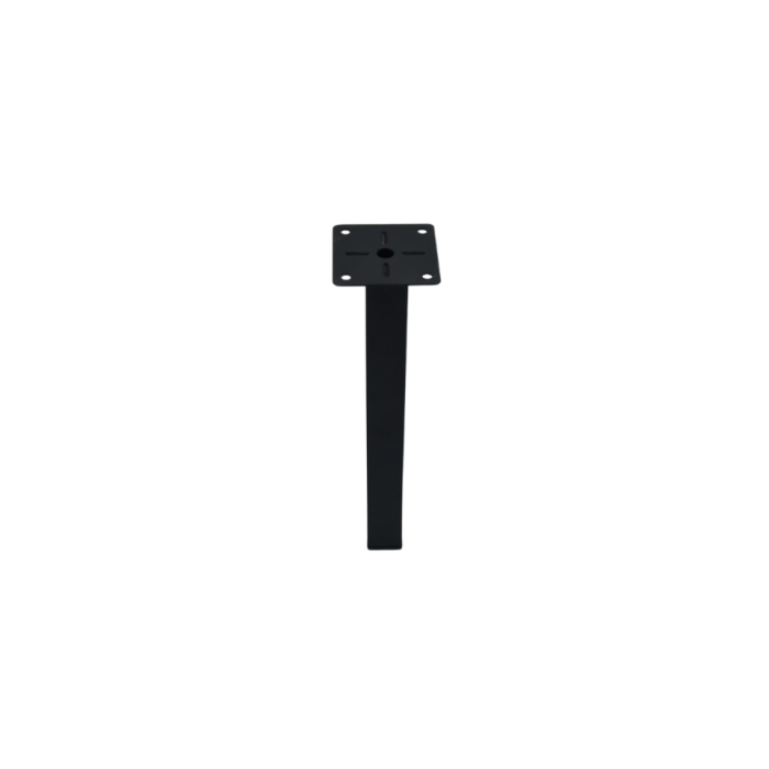 Πόδι επίπλου μαύρο 25X25mm H=250 mm Πόδι επίπλου μαύρο 25X25mm H=250 mm