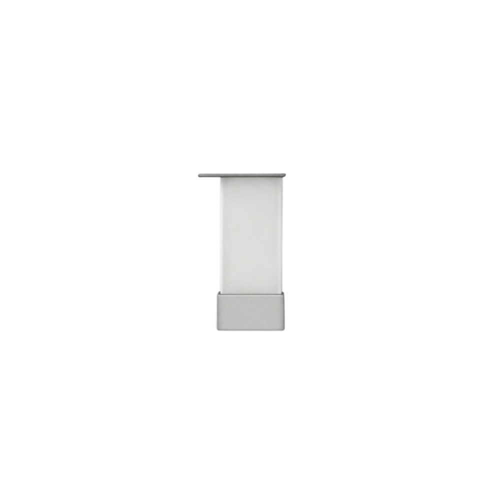 Πόδι επίπλου  40X40mm, h= 100-120mm Λευκό