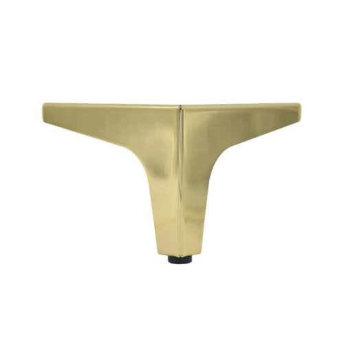 Πόδι επίπλου μεταλλικό χρυσό H=100mm