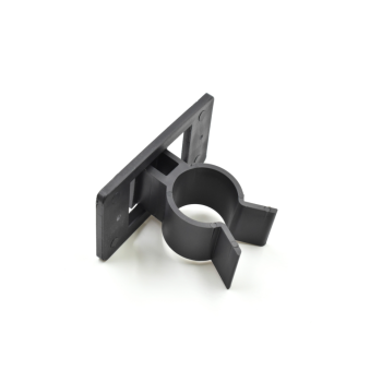 Πλαστική φρουκετά για ξύλινη μπάζα ρυθμιζόμενο μαύρο