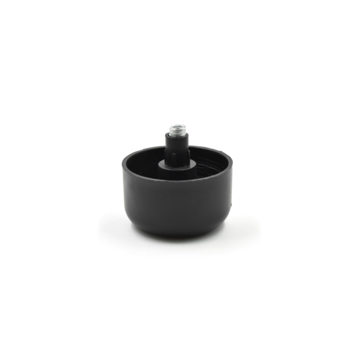 Πόδι πλαστικό ρυθμιζόμενο Η=44mm μαύρο