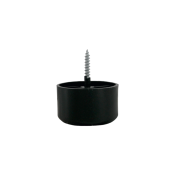 Βάση επίπλου πλαστική Η=29mm μαύρο