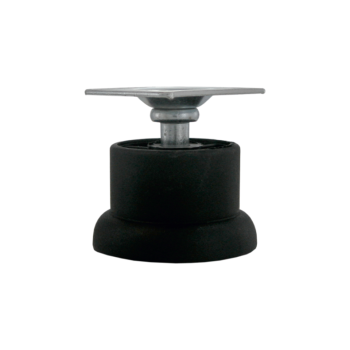 Βάση επίπλου πλαστική Η=43mm μαύρο