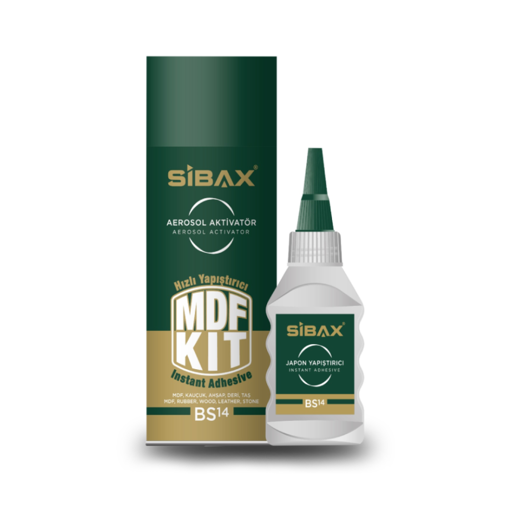 Κόλλα 2 συστατικών κυανοακρυλική SIBAX 100-400ml