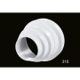 Εξάρτημα μετατροπέας Φ80-Φ150 mm  [310] Λευκό