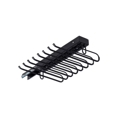 Παντελονοθήκη συρόμενη οροφής Μ9015-20 Μαύρη