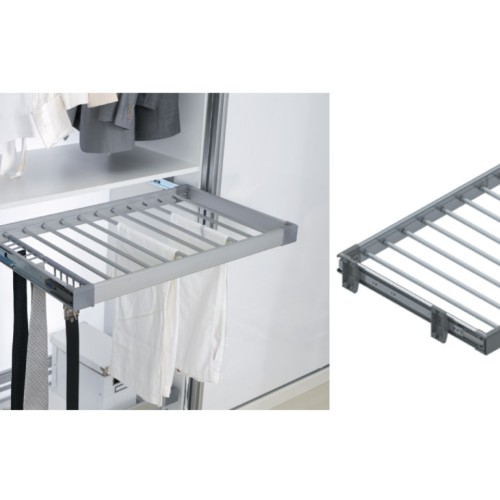 Παντελονοθήκη συρομένη 700mm αλουμινίου