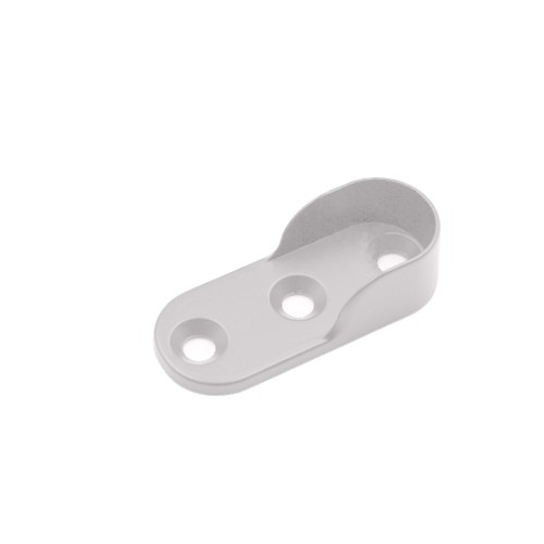 Στήριγμα σωλήνας πλαϊνού οβάλ xρώμιο