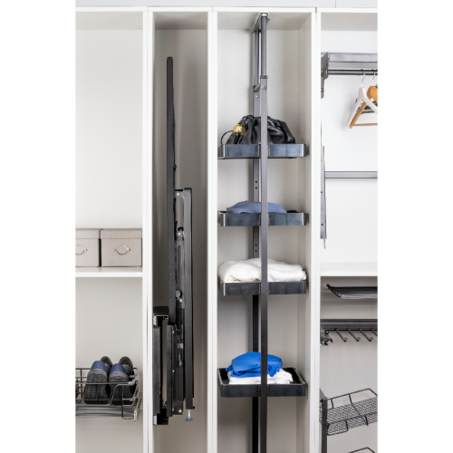 Σιδερώστρα πτυσσόμενη πλαϊνού Μ9010-20 Μαύρη