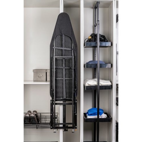 Σιδερώστρα πτυσσόμενη πλαϊνού Μ9010-20 Μαύρη