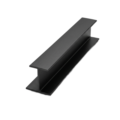 Προφίλ ''Η'' αλουμινίου 18/18mm 300cm μαύρο