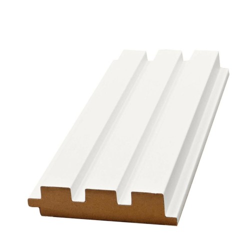 Διακοσμητικό πάνελ τοίχου MDF λευκό 18x121x2800мм