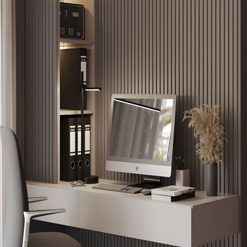 Διακοσμητικό πάνελ τοίχου MDF τικ ματ 18x121x2800мм