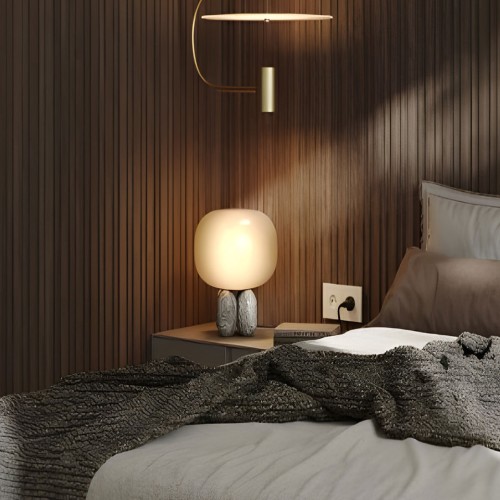 Διακοσμητικό πάνελ τοίχου MDF ανοιχτό καρυδί 18x121x2800мм